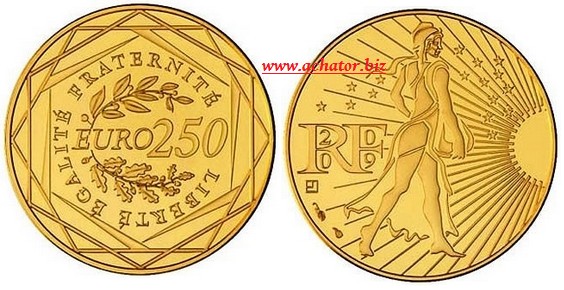 250 euros piece or
